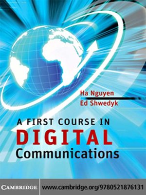 cover image of A First Course in Digital Communications